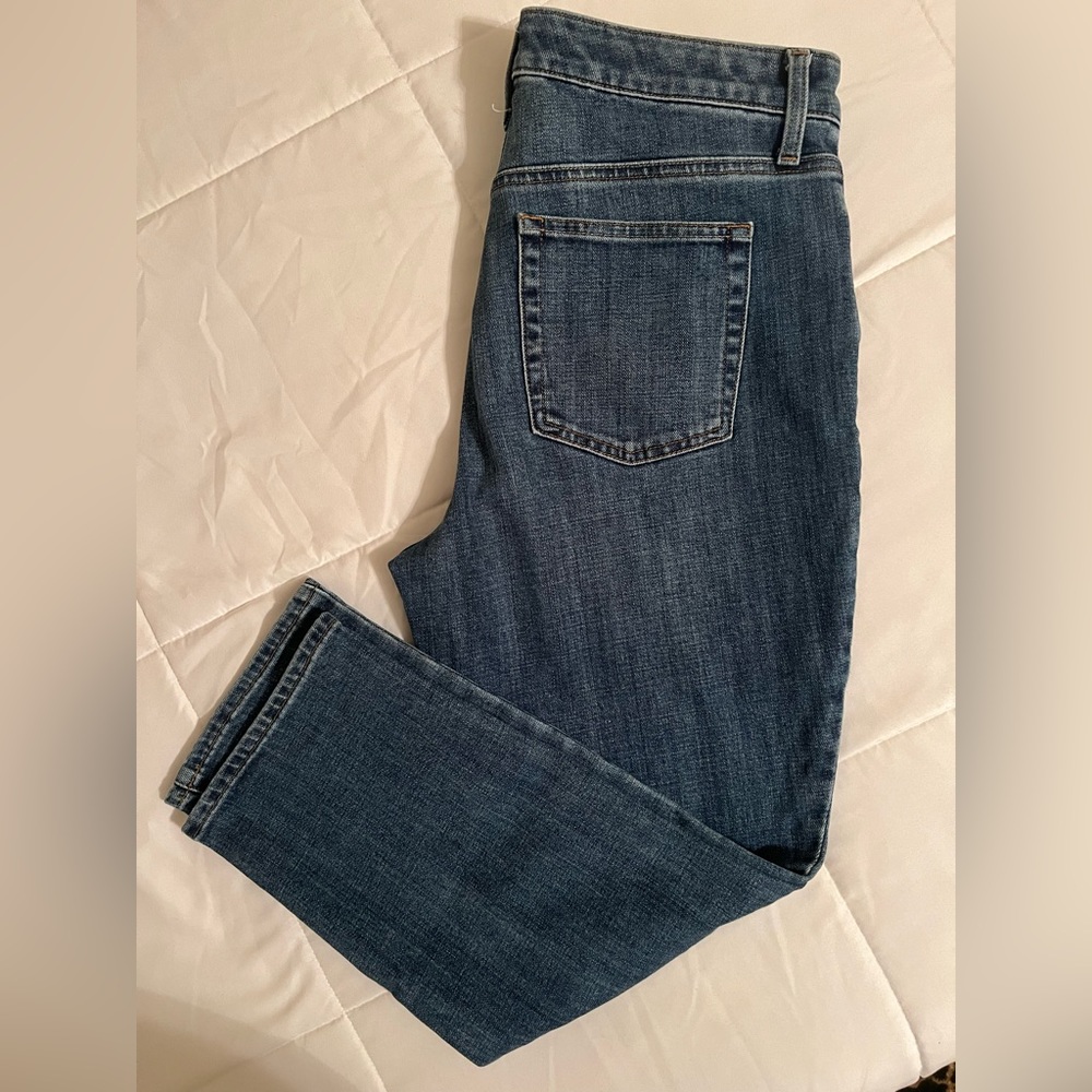 Talbots modern ankle jean sz 10P